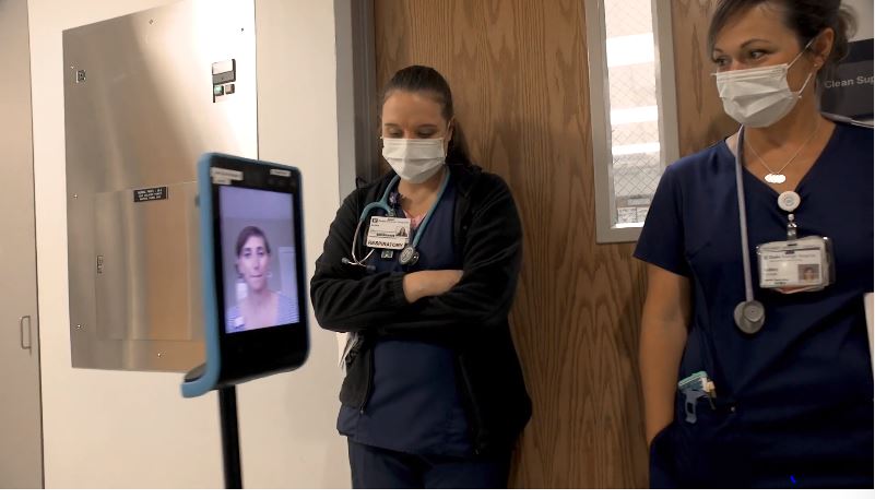 Duke Raleigh Hospital Uses Telepresence Robot For Patient Care